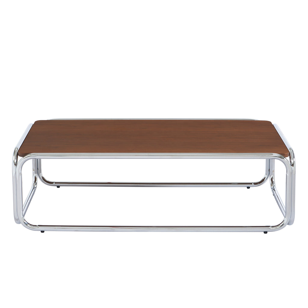 Table Basse Maggy Placage Noyer