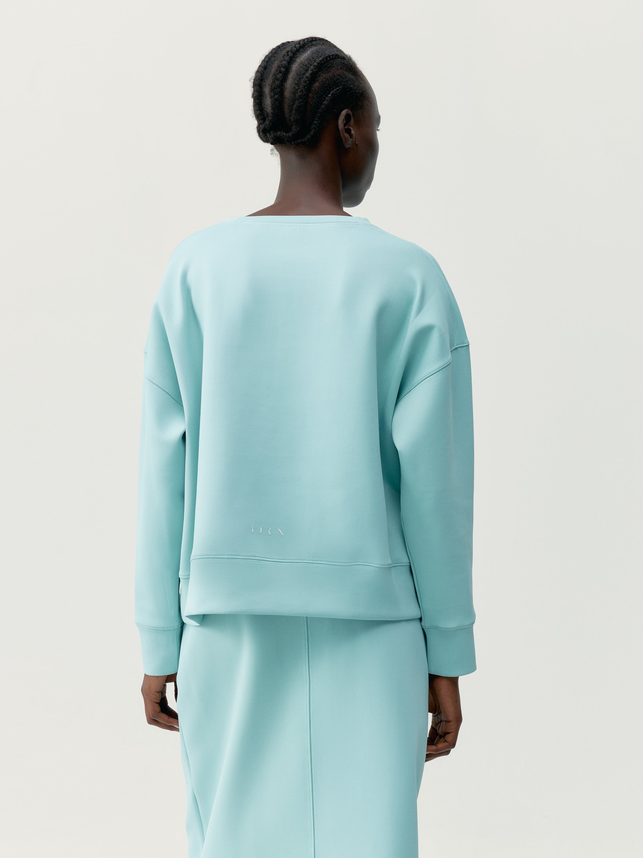Sweatshirt Maia - Grey Mist - Femme