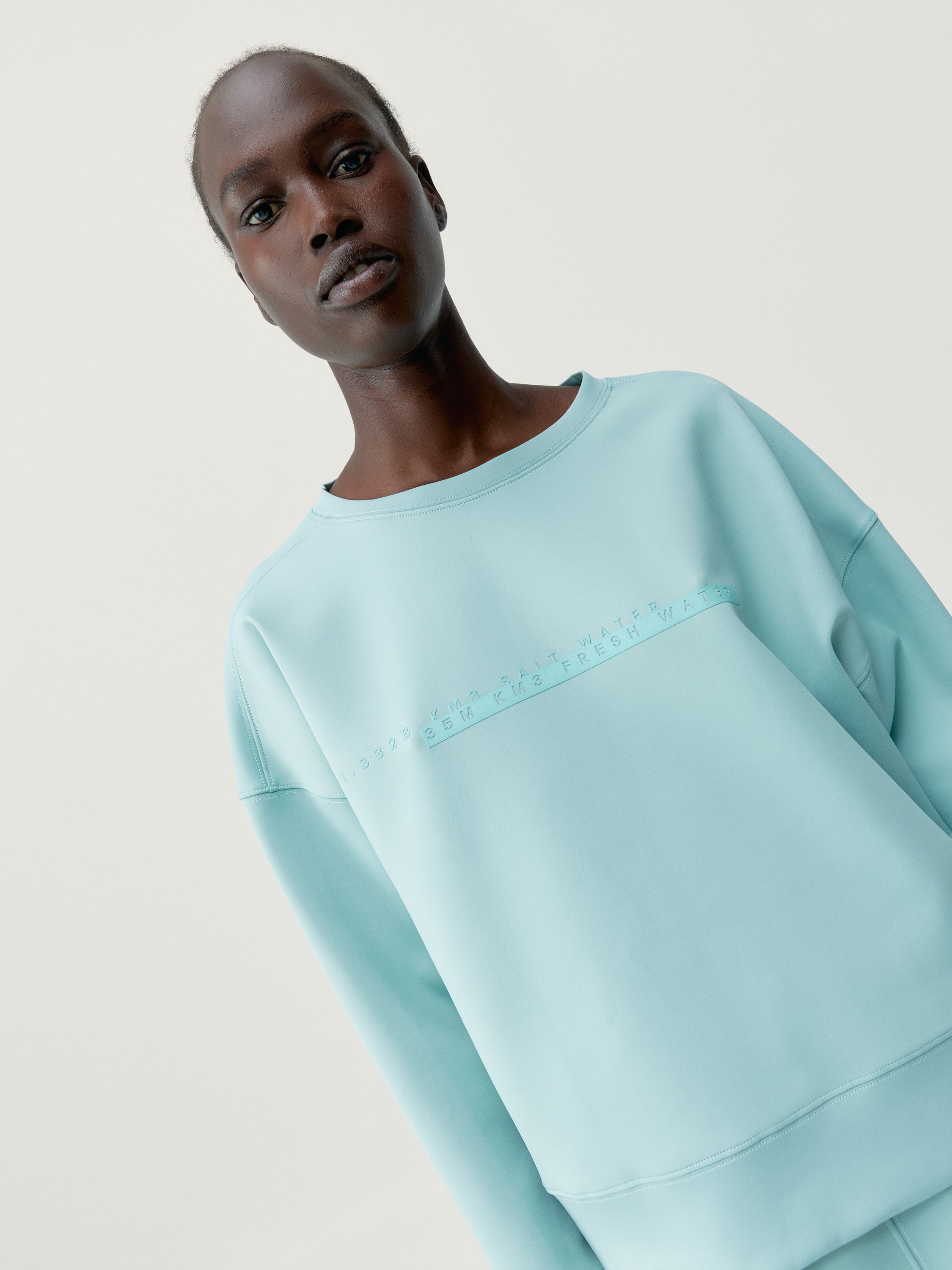 Sweatshirt Maia - Grey Mist - Femme