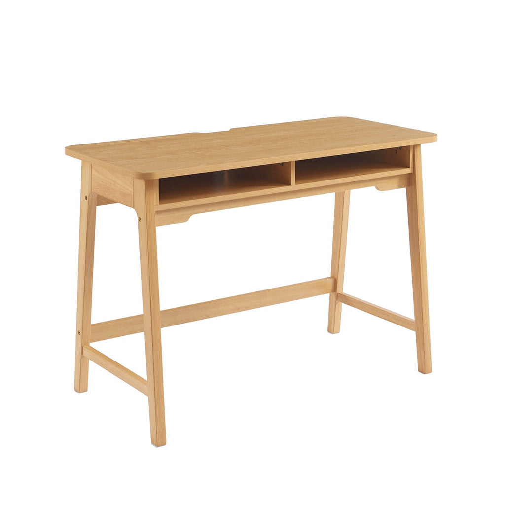 Maia - Bureau 2 Compartiments - Effet Chêne