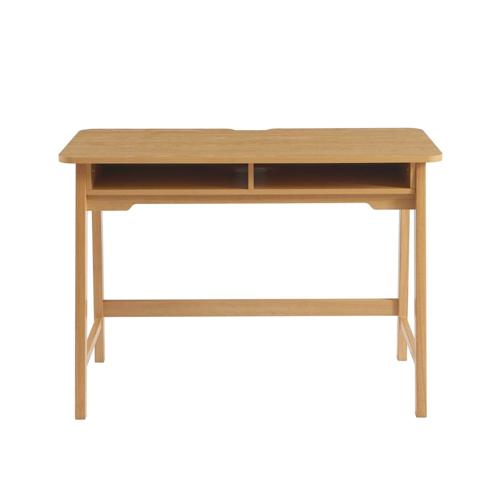 Maia - Bureau 2 Compartiments - Effet Chêne