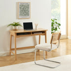 Maia - Bureau 2 Compartiments - Effet Chêne
