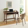 Maia - Bureau 2 Compartiments - Effet Noyer