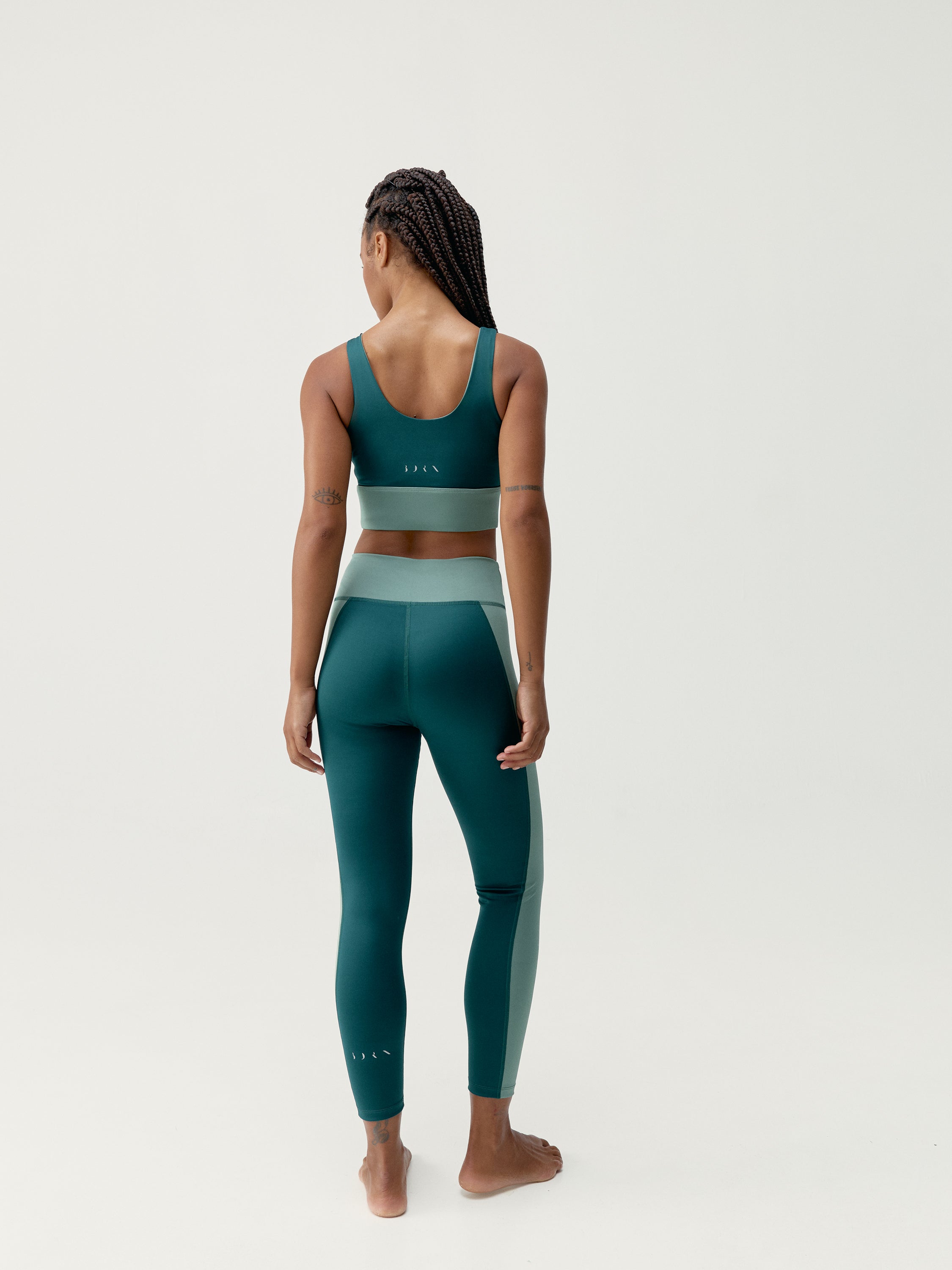 Legging Maiko - Iceberg Green/Deep Green - Femme