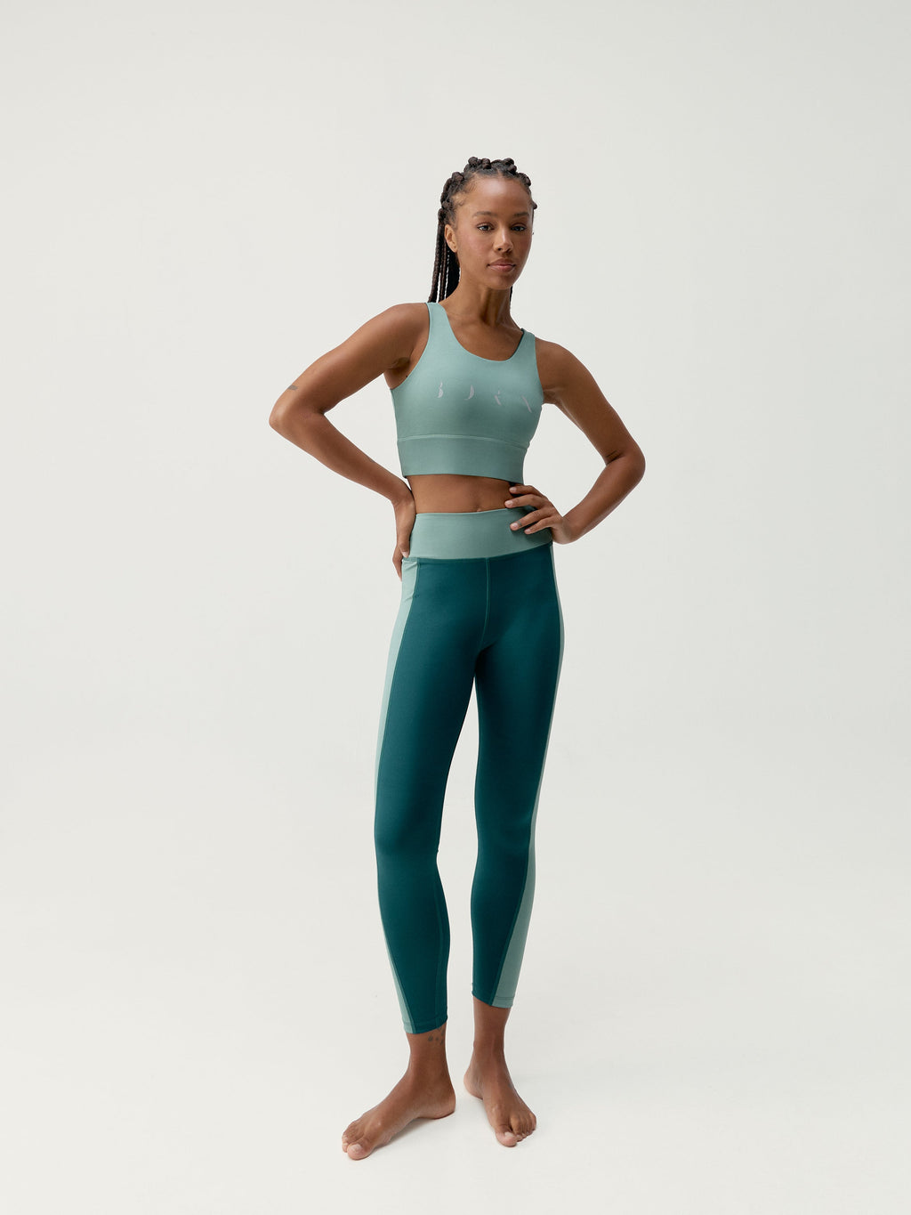 Legging Maiko - Iceberg Green/Deep Green - Femme