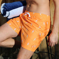 Short De Bain - Le Crémeux Orange