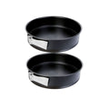 Dr Oetker - Lot De 2 Moules À Manqué 28/28 Cm En Acier Dr Oetker Tradition - Noir