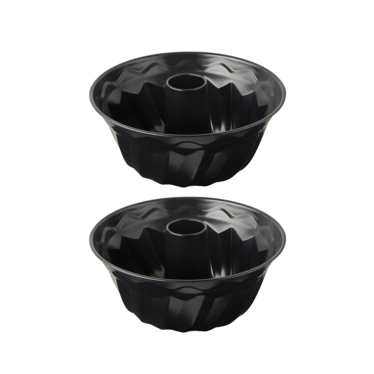Dr Oetker - Lot De 2 Moules À Gâteaux 22 Cm En Acier Dr Oetker Tradition - Noir