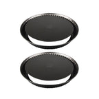 Dr Oetker - Lot De 2 Moules À Gâteaux 27,5/27,5 Cm En Acier Dr Oetker Tradition - Noir