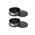 Dr Oetker - Lot De 2 Moules À Manqué 18/6 Cm En Acier Dr Oetker Tradition - Noir