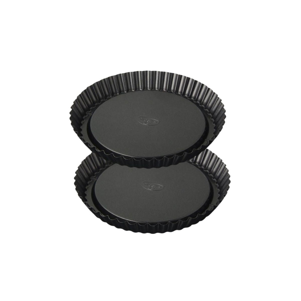 Dr Oetker - Ensemble De 2 Moules À Tarte Renversée 22 Cm Dr.Oetker Tradition - Noir