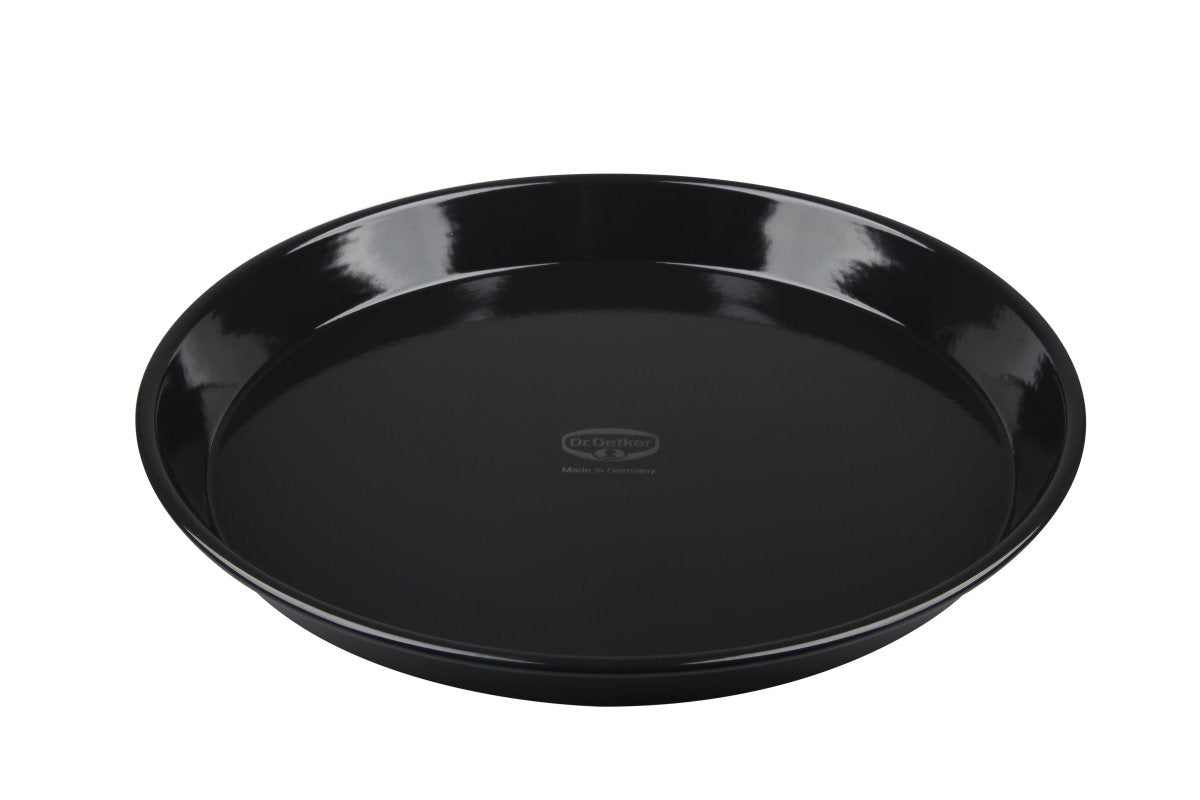 Dr Oetker - Plat À Four Pour Tartes Et Pizzas 32 Cm Dr.Oetker Tradition - Noir