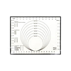 Zenker - Tapis De Cuisson En Silicone 40 X 30 Cm Zenker Smart Pastry - Blanc|Noir