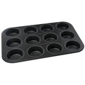 Zenker - Moule À Muffins 12 Empreintes 38 X 26 Cm Zenker Black Metallic - Noir