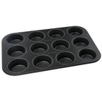 Zenker - Moule À Muffins 12 Empreintes 38 X 26 Cm Zenker Black Metallic - Noir