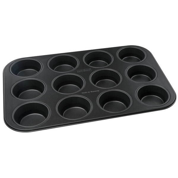Zenker - Moule À Muffins 12 Empreintes 38 X 26 Cm Zenker Black Metallic - Noir