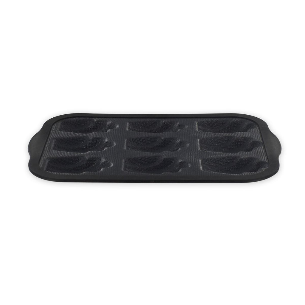 Zenker - Moule 9 Madeleines 28 X 18 Cm Zenker Silicone Fibre De Verre - Noir|Gris
