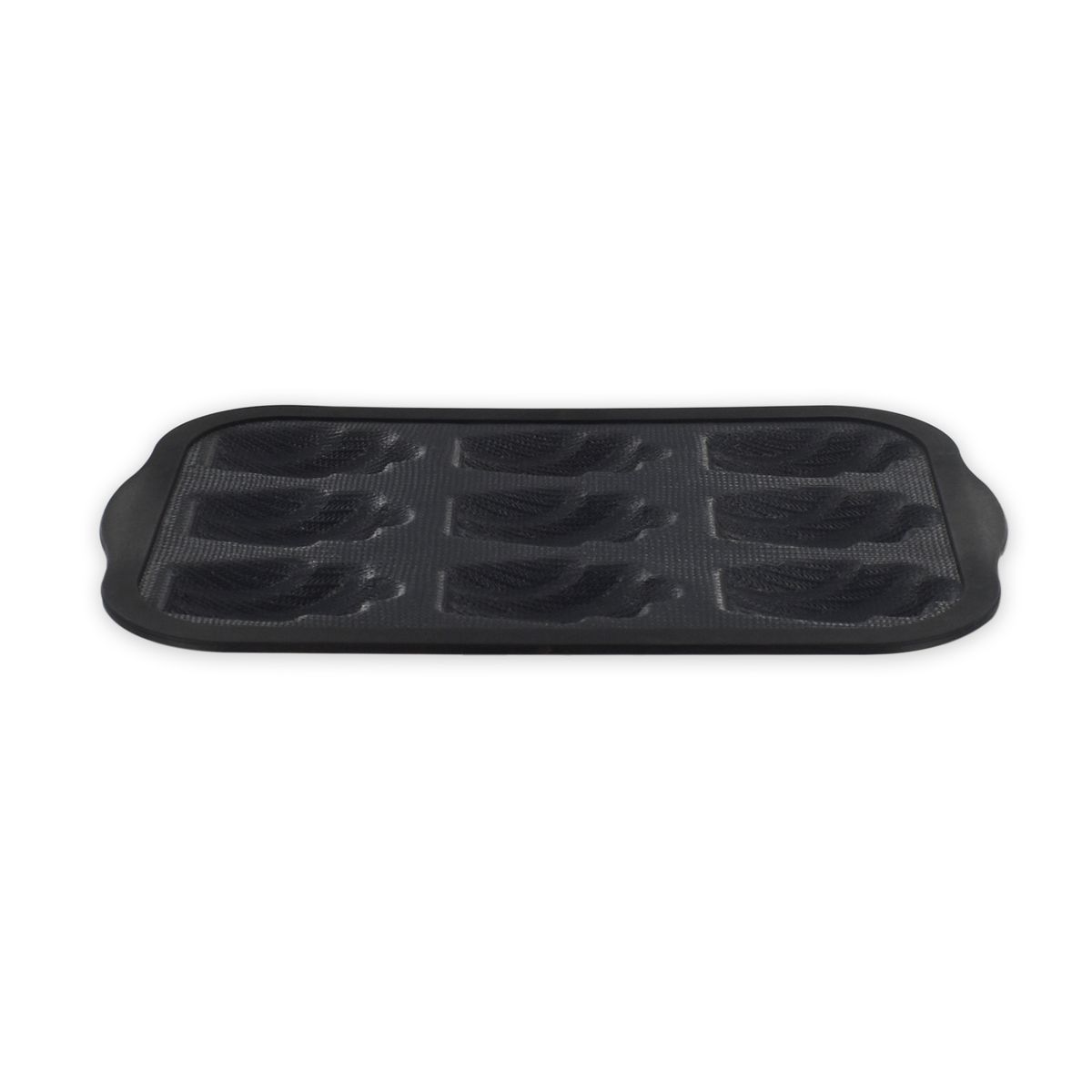 Zenker - Moule 9 Madeleines 28 X 18 Cm Zenker Silicone Fibre De Verre - Noir|Gris