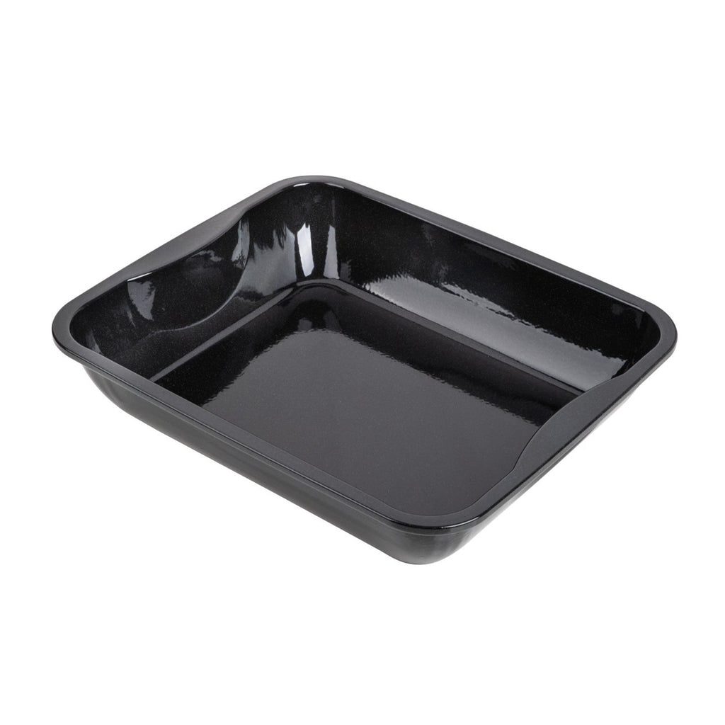 Zenker - Plat À Four Xxl Rectangle En Acier Émaillé 40 X 34 Cm Zenker Spécial Cooking - Noir