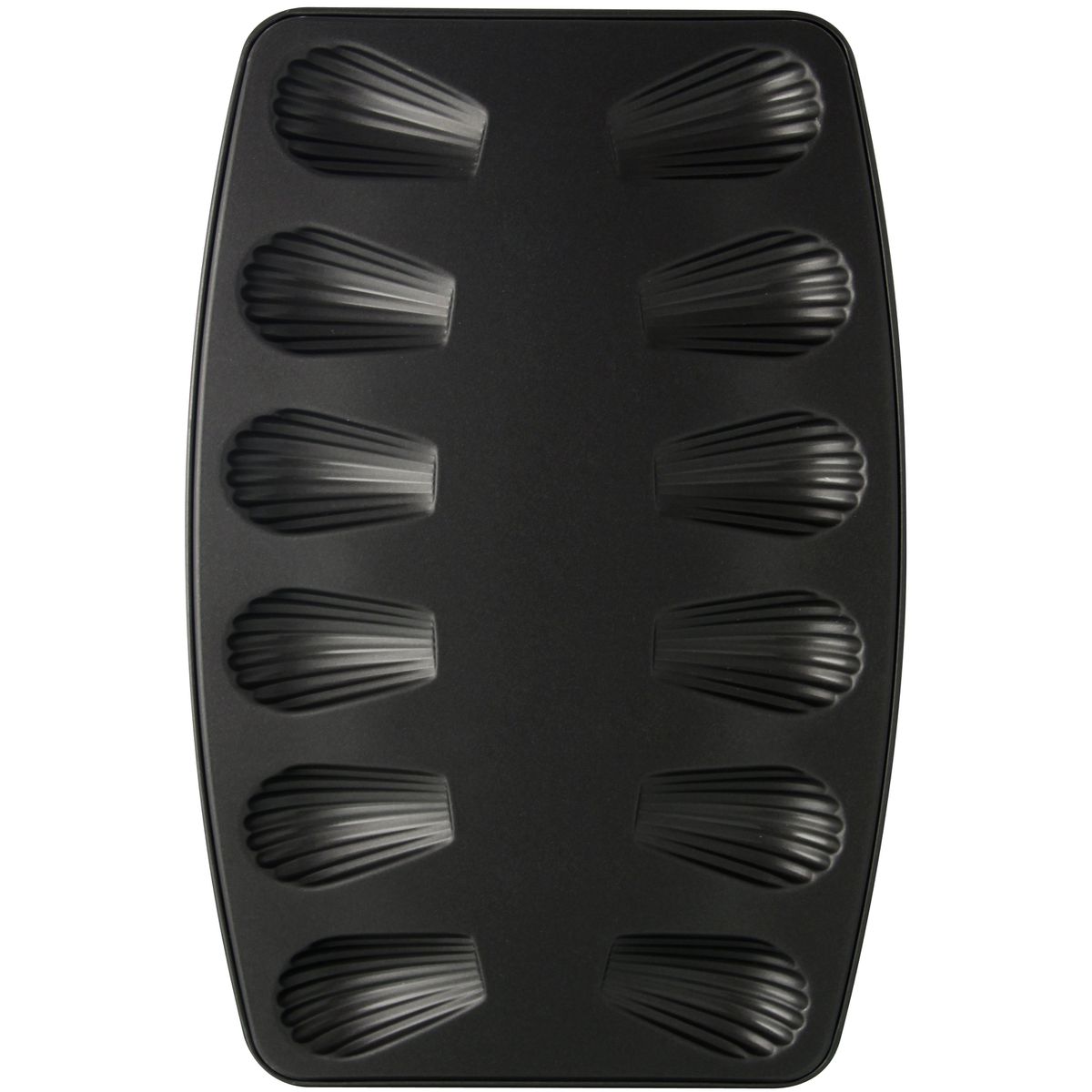 Zenker - Moule 12 Madeleines 26 X 39 Cm Zenker Spécial Countries - Noir
