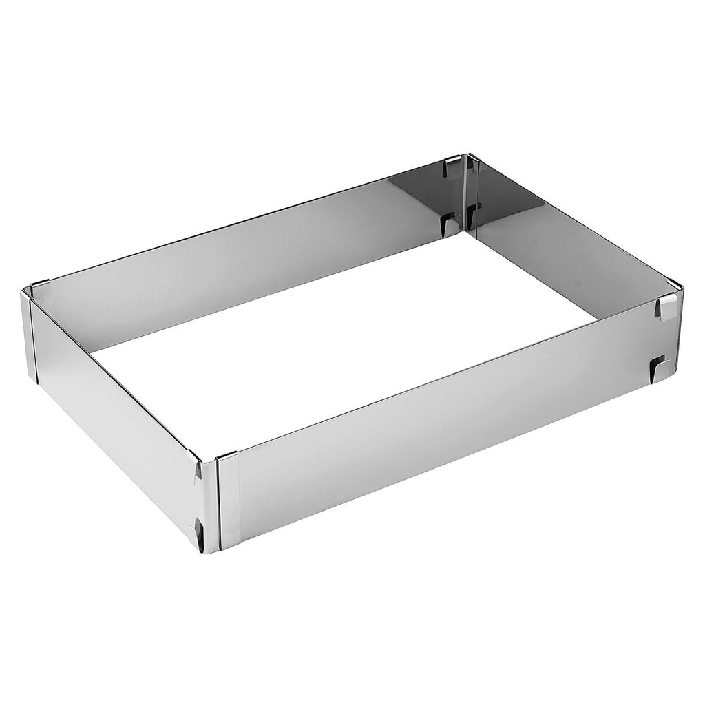 Zenker - Cadre À Gâteau Réglable 27 À 52 Cm Zenker Smart Pastry - Inox
