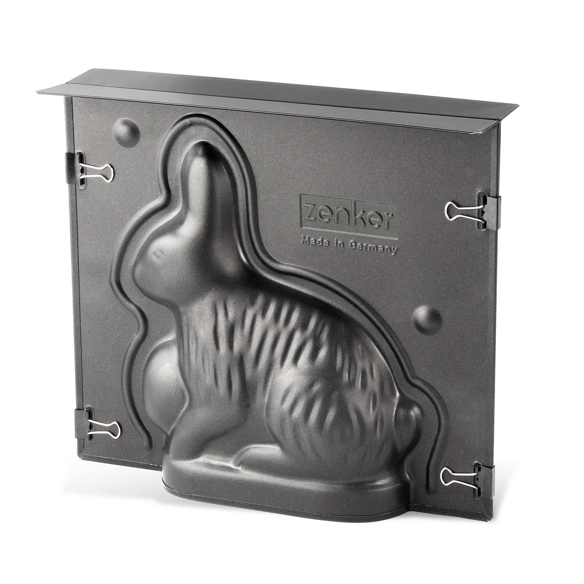 Zenker - Moule À Gâteaux 3D En Forme De Lapin De Pâques 600 Ml Zenker Special Season - Noir