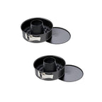 Dr Oetker - Lot De 2 Moules À Gâteaux 20/20 Cm En Acier Dr Oetker Back Freude - Noir