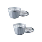 Dr Oetker - Lot De 2 Moules À Gâteaux 21/21 Cm En Aluminium Dr Oetker Back Freude - Gris