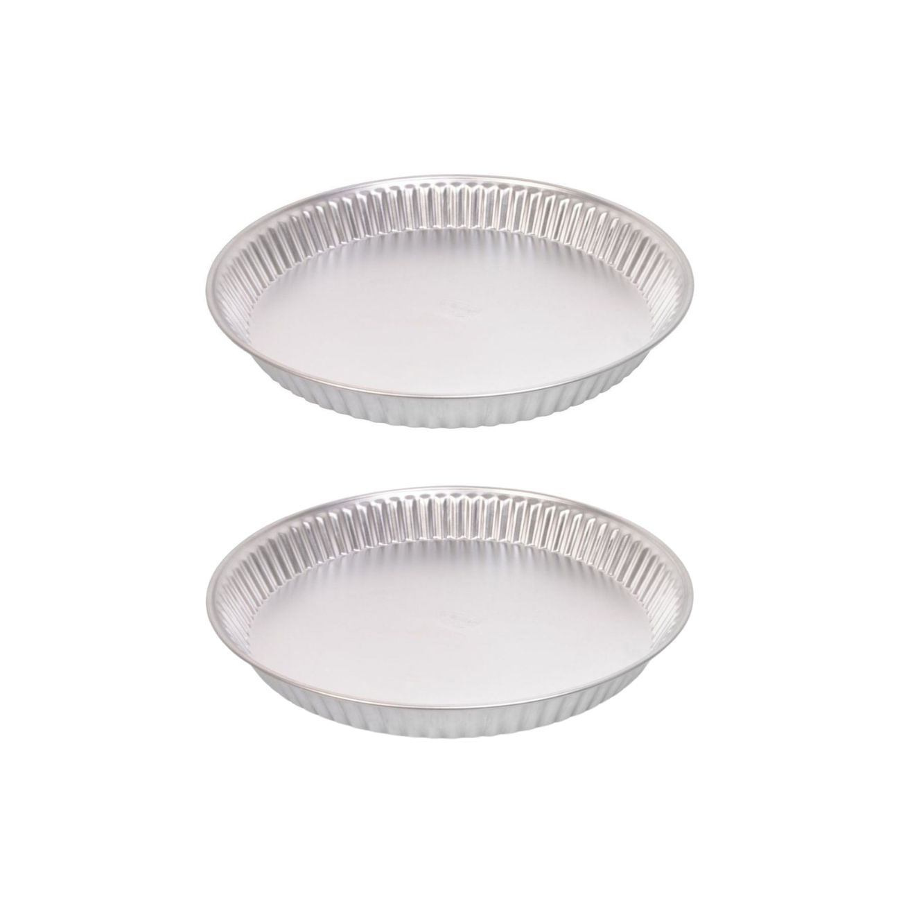 Dr Oetker - Lot De 2 Moules À Gâteaux 30/30 Cm En Fer Dr Oetker Classics - Gris