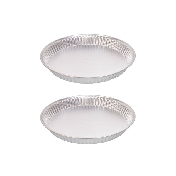 Dr Oetker - Lot De 2 Moules À Gâteaux 30/30 Cm En Fer Dr Oetker Classics - Gris