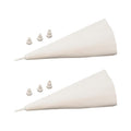 Zenker - Set De 2 Ustensiles De Pâtisserie Poche À Douille Avec Embouts Zenker Smart Pastry - Blanc