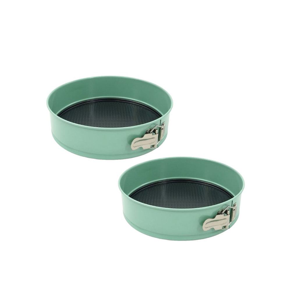 Zenker - Lot De 2 Moules À Manqué 25/25 Cm En Acier Carbone Divers Divers Zenker Divers - Vert|Noir