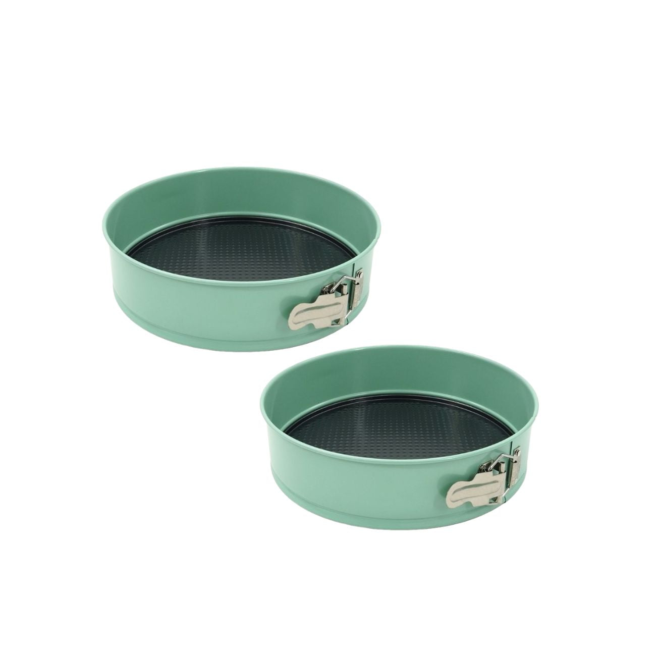 Zenker - Lot De 2 Moules À Manqué 25/25 Cm En Acier Carbone Divers Divers Zenker Divers - Vert|Noir