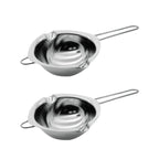 Zenker - Ensemble De 2 Services À Bain Marie 26 Cm Pour Chocolat Zenker - Gris