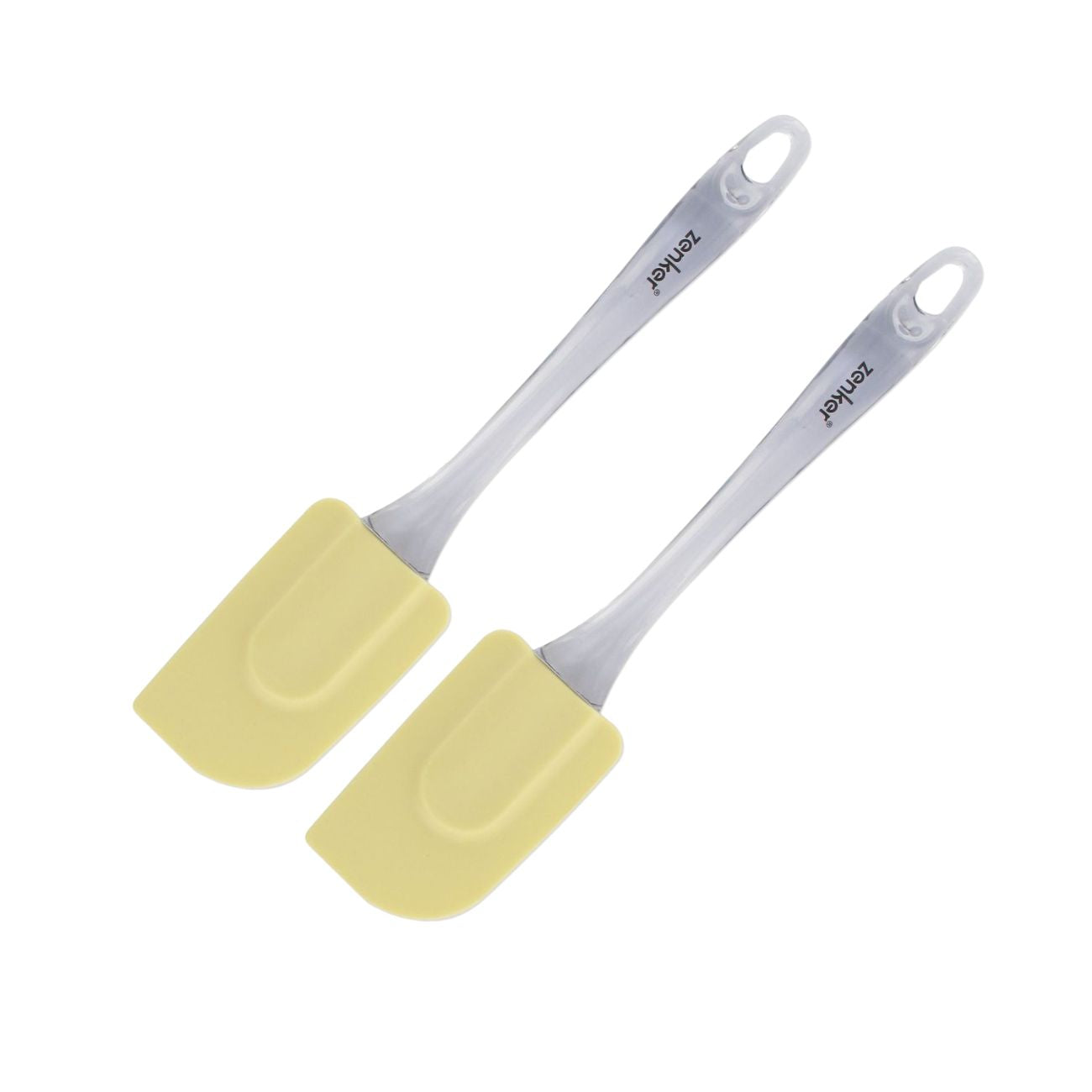 Zenker - Ensemble De 2 Spatules De Cuisine Et De Pâtisserie 26 Cm Zenker Smart Pastry - Jaune|Brun|Transparent