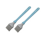 Zenker - Ensemble De 2 Pinceaux De Cuisine Et De Pâtisserie 25 Cm En Poils Silicone Zenker Sweet Sensation - Gris