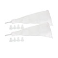 Zenker - Set De 2 Poches À Douilles Avec Embouts En Plastique Zenker Smart Pastry - Transparent