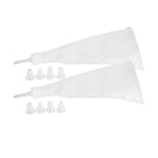 Zenker - Set De 2 Poches À Douilles Avec Embouts En Plastique Zenker Smart Pastry - Transparent