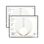 Zenker - Lot De 2 Plaques Pâtisserie Et Cuisson 40/30 Cm En Silicone Zenker Smart Pastry - Blanc|Noir