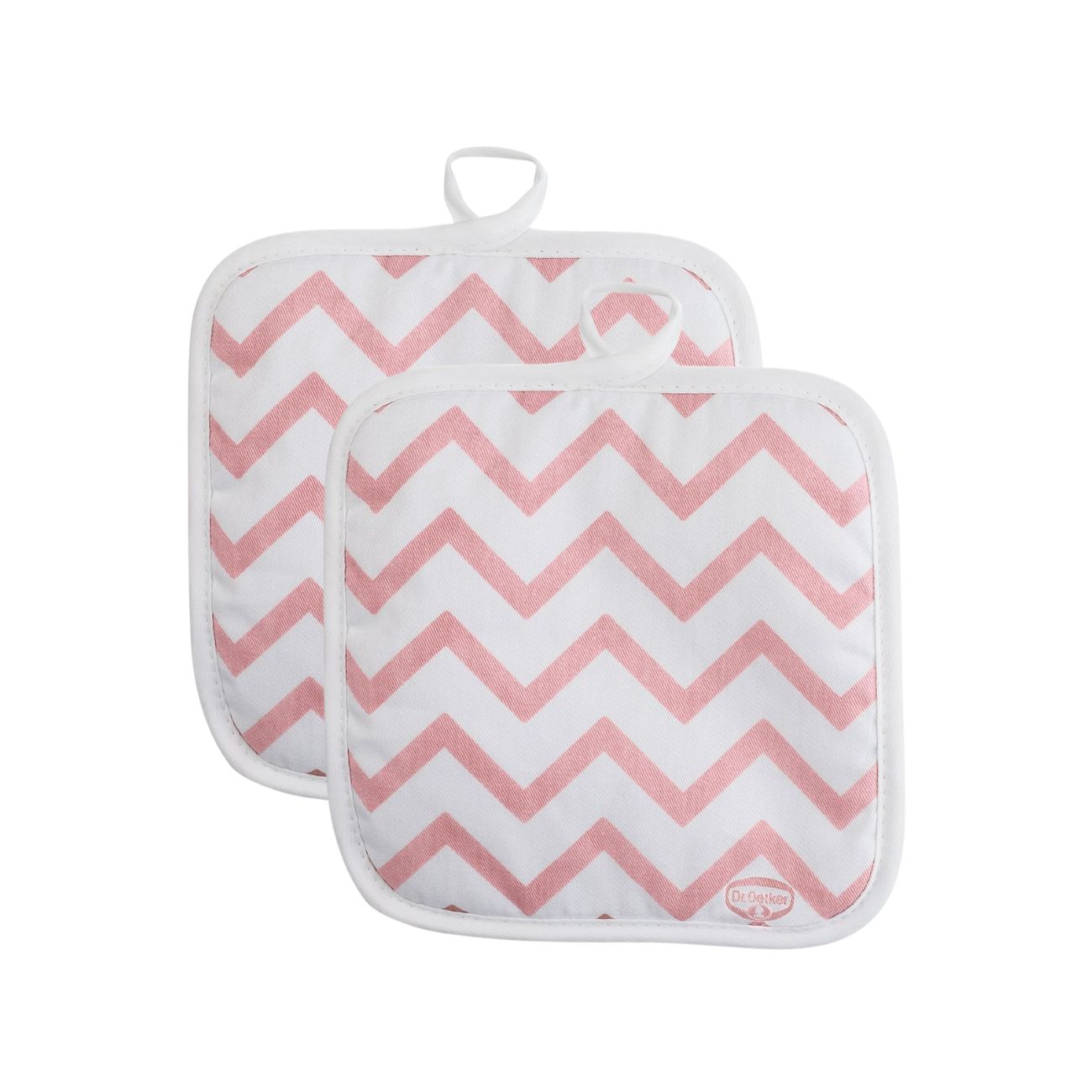 Dr Oetker - Lot De 2 Maniques 20/20 Cm En Coton Avec 2 Ustensiles Dr Oetker Baker Edition - Rose