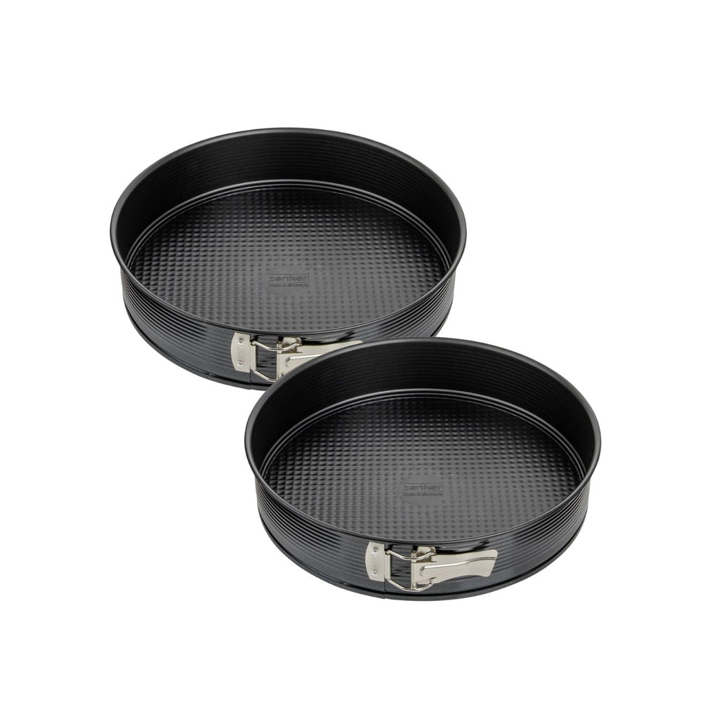 Zenker - Ensemble De 2 Moules À Manqué À Charnière 24 Cm Zenker Black Metallic - Noir