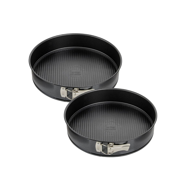 Zenker - Ensemble De 2 Moules À Manqué À Charnière 24 Cm Zenker Black Metallic - Noir
