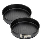Zenker - Ensemble De 2 Moules À Manqué À Charnière 30 Cm Zenker Black Metallic - Noir