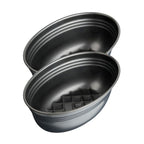 Zenker - Lot De 2 Moules À Gâteaux 26/26 Cm En Acier Black Metallic Black Mettallic Zenker Black Mettallic - Noir