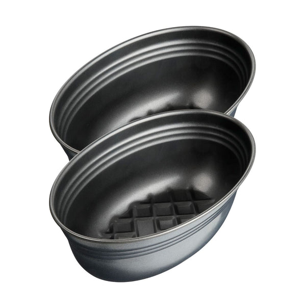 Zenker - Lot De 2 Moules À Gâteaux 26/26 Cm En Acier Black Metallic Black Mettallic Zenker Black Mettallic - Noir
