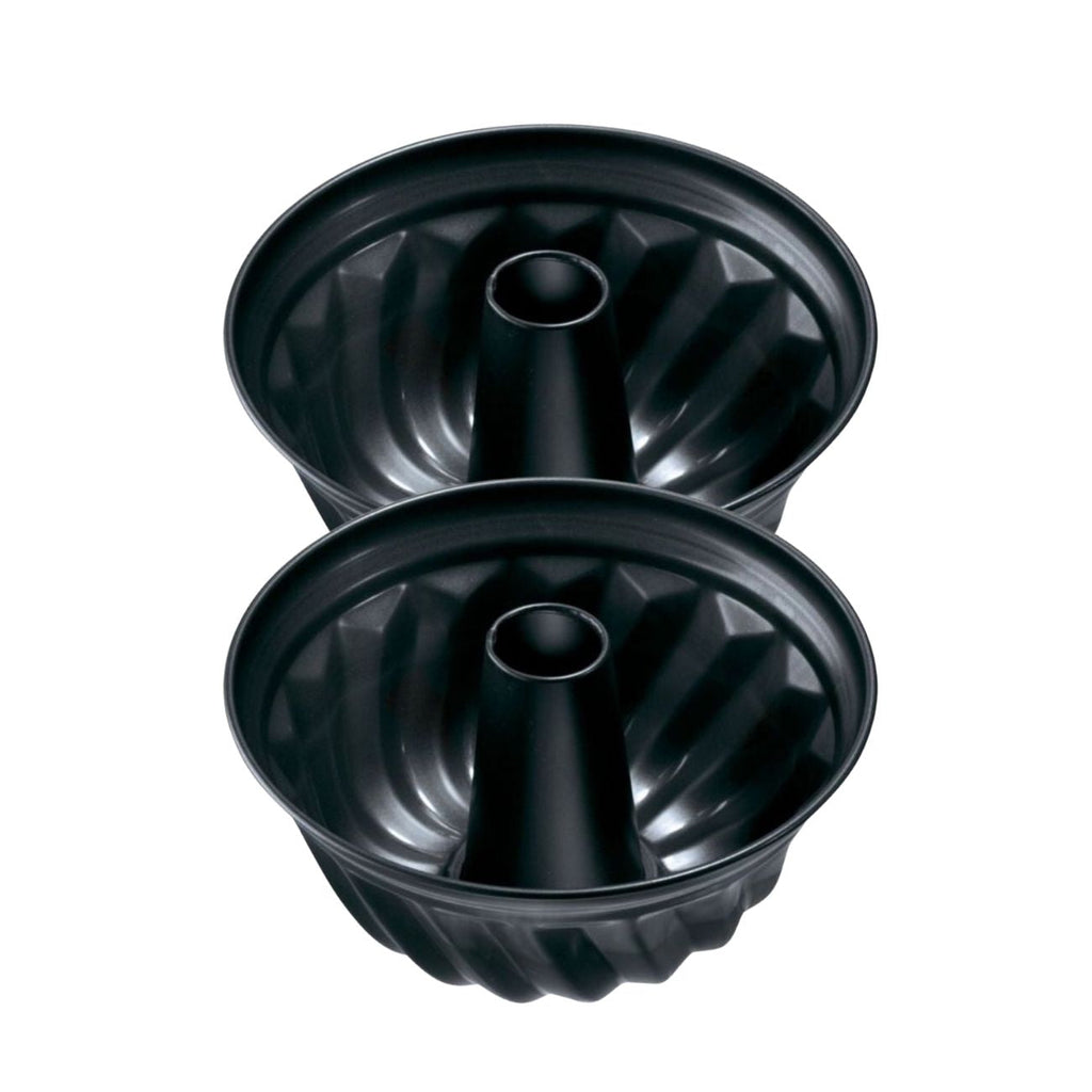 Zenker - Lot De 2 Moules À Gâteaux 25/25/11,5 Cm En Acier Black Mettallic Black Mettallic Zenker Black Mettallic - Noir