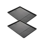 Zenker - Ensemble De 2 Plaques À Pâtisserie Extensible De 37 À 52 X 33 Cm Zenker Black Metallic - Noir