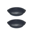Zenker - Lot De 2 Moules À Gâteaux 25/25 Cm En Silicone Fibre De Verre Silicone Fibre De Verre Silicone Fibre De Verre Zenker Silicone Fibre De Verre - Noir|Gris
