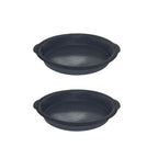 Zenker - Lot De 2 Moules À Gâteaux 25/25 Cm En Silicone Fibre De Verre Silicone Fibre De Verre Silicone Fibre De Verre Zenker Silicone Fibre De Verre - Noir|Gris