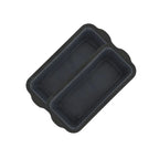 Zenker - Lot De 2 Moules À Gâteaux 31,5/14,2 Cm En Silicone Silicone Fibre De Verre Silicone Fibre De Verre Zenker Silicone Fibre De Verre - Noir|Gris